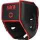 Боксерський шолом RDX F6 KARA Matte Red S (капа в комплекті) - зображення 4