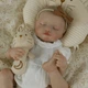 Коллекционная Силиконовая Кукла Реборн Reborn Новорожденная Девочка Пупс Младенец Розали (Виниловая Кукла) Высота 50 см - изображение 4