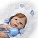 Силиконовая Коллекционная Кукла Реборн Reborn Мальчик Тёма ( Виниловая Кукла ) Высота 57 см - изображение 5
