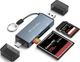 Кардрідер ColorWay USB 2.0/USB-C to CF/SD/MicroSD Black (CW-CR-01) - зображення 3