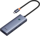 USB-хаб Baseus UltraJoy 6-Port Grey (B00052807813-01) - зображення 4