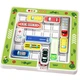 Портативная интерактивная игра-лабиринт SHT KJ131-3 Move Car Parking Colorful - изображение 1