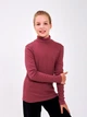 Подростковая водолазка-гольф для девочки Smil 114021 164 см Сливовая (4824039358576) - изображение 1