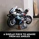 Конструктор Мотоцикл BMW M 1000 RR 1920 деталей в масштабі 1:5 (У крафтовій упаковці) - зображення 7