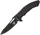 Складной нож Skif Shark II BSW лезвие Wharncliffe, Frame Lock, рукоятка G‑10 Черный (17650293) - изображение 1
