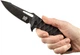 Складной нож Skif Shark II BSW лезвие Wharncliffe, Frame Lock, рукоятка G‑10 Черный (17650293) - изображение 5