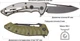 Складной нож Skif Shark II BSW лезвие Wharncliffe, Frame Lock, рукоятка G‑10 Оливковый (17650295) - изображение 9