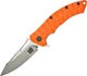 Складной нож Skif Shark II SW лезвие Wharncliffe, Frame Lock, рукоятка G‑10 Оранжевый (17650296) - изображение 6