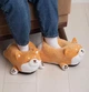 Тапочки Кигуруми Cобака Корги My Kigu Домашние Коричневый Мужские Мягкие Плюшевые 38-42 (315541) - изображение 2