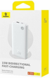 Powerbank Baseus Airpow Lite Power Bank 10000mAh 15W White (P10067500213-00) - obraz 3