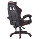 Кресло геймерское Bonro B-0519 черный с красным - изображение 3