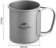 Кружка титановая с ручкой Naturehike NH20CJ005 200 мл (6927595745762) - изображение 2