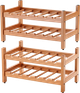 Stojak na butelki Arredamenti Billerone brązowy 49 x 29 cm (8023856547125) - obraz 3