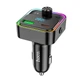 FM-трансмиттер Hoco Bluetooth модулятор USB/Type-C PD30W+QC3.0 LED E81 black (Hoco_E81) - изображение 1