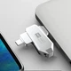Флеш-память XO U50 USB Type-C 3.0 128Gb стальной (MAW-44129_685) - изображение 2