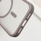 TPU+PC чохол Metal Buttons with MagSafe для Apple iPhone 16 Pro Max (6.9") Сірий - изображение 5
