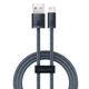 Дата кабель Baseus Dynamic Series USB to Lightning 2.4A (1m) (CALD000402) Slate Gray - зображення 1