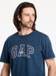 Футболка бавовняна довга чоловіча Gap 797924-01 XL Темно-синя (1200116328442) - зображення 4