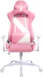 Кресло для геймеров 1STPLAYER S02 Pink-White - изображение 1