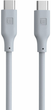 Kabel Evelatus USB Type-C – USB Type-C 1.2 m White (EDCUC1W) - obraz 1