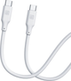 Kabel Evelatus USB Type-C – USB Type-C 1.2 m White (EDCUC1W) - obraz 2