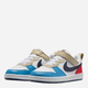 Дитячі кеди для хлопчика Nike Court Borough Low Recraft (PS) DV5457-124 32 (1Y US) Білі з синім і червоним (197859919116) - зображення 2