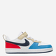 Дитячі кеди для хлопчика Nike Court Borough Low Recraft (PS) DV5457-124 33.5 (2Y US) Білі з синім і червоним (197859915323) - зображення 3