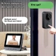 Бездротовий дверний дзвінок Smart Home M12, відеодомофон з камерою, з дисплеєм, чорний, 3309867 - зображення 3