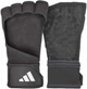 Перчатки для тренировок Adidas Open Back, M (обхват 20-21.5 см), дышащие, Черные, для фитнеса и спорта (ADGB-15062) - изображение 2