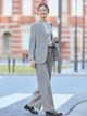 Пиджак классический удлиненный женский Uniqlo 155701579 L Серый (1159840979) - изображение 4