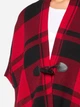Накидка женская Tommy Hilfiger 273347297 L/XL Красная (1159840677) - изображение 3
