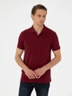 Поло длинное мужское Pierre Cardin G021GL011-000-2186292 2XL Бордовое (8683858466222) - изображение 1
