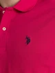 Поло длинное мужское U.S. Polo Assn 116015-8800A(Raspberry Vine) M Винное (786662053560) - изображение 4