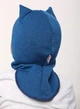 Зимняя шапка-шлем Beezy для мальчика 1450-10-22 Кот р. 1 (47-49 см) - изображение 3