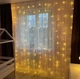 Гирлянда штора 3x3 м, теплый белый, 300 LED, USB, 8 режимов, пульт ДУ - изображение 11