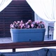 Горшок для цветов Santino Asti Window Box 12 л 50 х 17 х 20 см Антрацит-Белый (2021519) - изображение 5