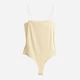 Боди-майка женская H&M 271228205_yellow L Желтая (2727000068578) - изображение 1