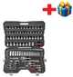 Набор инструментов 180 пр. 1/4", 3/8" та 1/2" Force 41801 - изображение 5