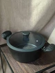 Кастрюля с крышкой Edenberg EB-3486 24х10.5 см 3.9 л черная - изображение 4
