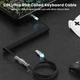 Клавиатура Магнитная ATTACK SHARK X82 PRO Black Contour Беспроводная Игровая RGB 2.4G Bluetooth Кабель Батарея 5000mAh Кабель Авиатор 8000 Герц c Магнитные Светчие - изображение 8