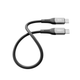Кабель для зарядки и обмена данными USB YOKI YK-SO15 SOLID Series Type-C to Type-C 60W (3A/20V), 0.25 метра, Черный - изображение 5