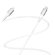 Кабель для зарядки и обмена данными USB YOKI YK-SO15 SOLID Series Type-C to Lightning 30W (3A/10V), 1.2 метра, Белый - изображение 3