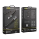 Кабель для зарядки и обмена данными USB YOKI YK-CY23 CYBER Series Type-C to Type-C 60W (3A/20V) 1.2m Черный - изображение 2