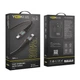 Кабель для зарядки и обмена данными USB YOKI YK-CY23 CYBER Series Type-C to Lightning 30W (3A/10V) 1.2m Черный - изображение 2