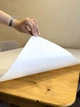 Гибкое покрытие для стола с принтом М'яке скло Мрамор Белый Глянцевое 2 мм 80х60 см (3662411) - изображение 2
