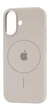 Чохол Silicone Premium case MagSafe з захистом камери та дисплея для iPhone 16 Full Protective stone 3125 - изображение 1