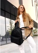 Женский тканевый молодежный рюкзак с пеналом SAMBAG Черный (5940271540) - изображение 4
