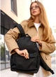 Женский тканевый молодежный рюкзак с пеналом SAMBAG Черный (5940271540) - изображение 6