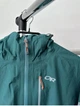 Куртка женская Outdoor Research Foray 1 Gore-tex трекинговая мембрана зеленый с серым цвета в поход не промокает размер L - изображение 3