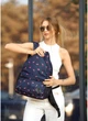 Женский тканевый молодежный рюкзак с пеналом SAMBAG принт Flamingo (6280271540) - изображение 1